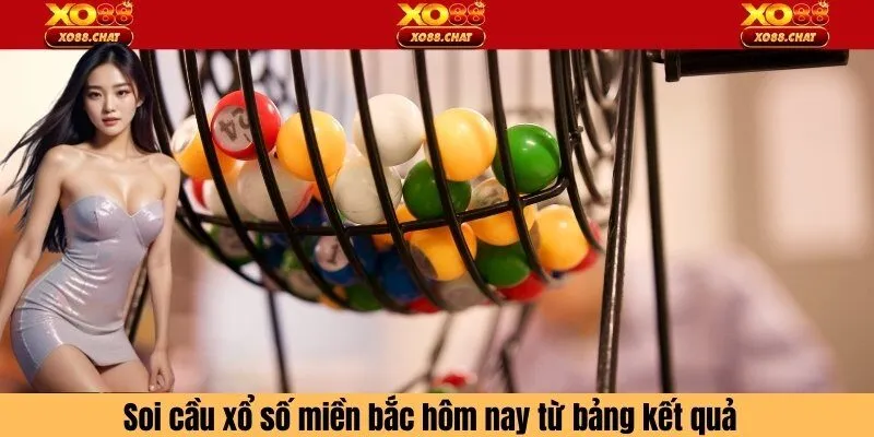 Soi cầu xổ số miền bắc hôm nay từ bảng kết quả