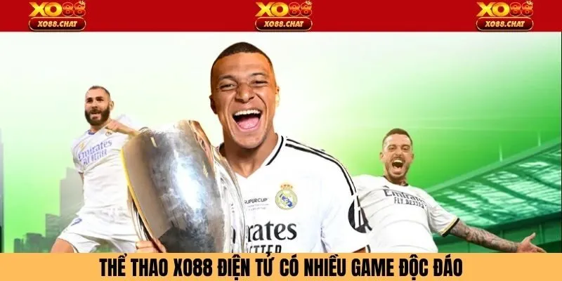 Thể thao XO88 điện tử có nhiều game độc đáo